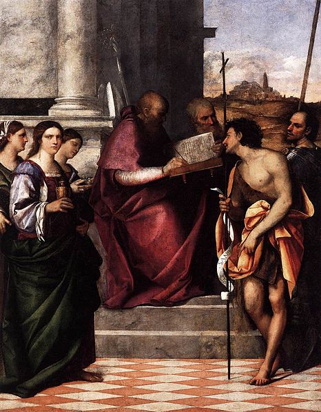 Sebastiano del Piombo San Giovanni Crisostomo Altarpiece